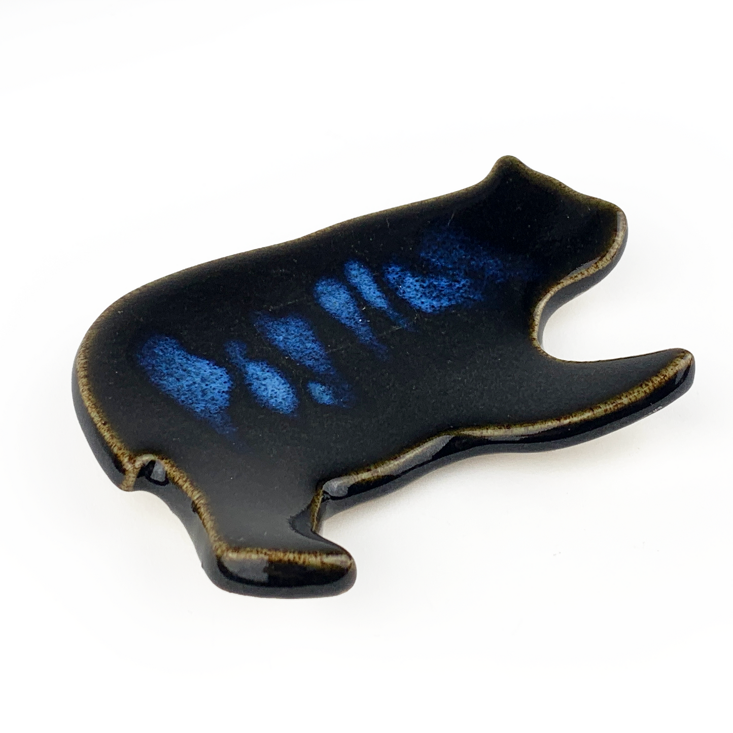 Jan Cothran Pottery Bear Spoon Rest