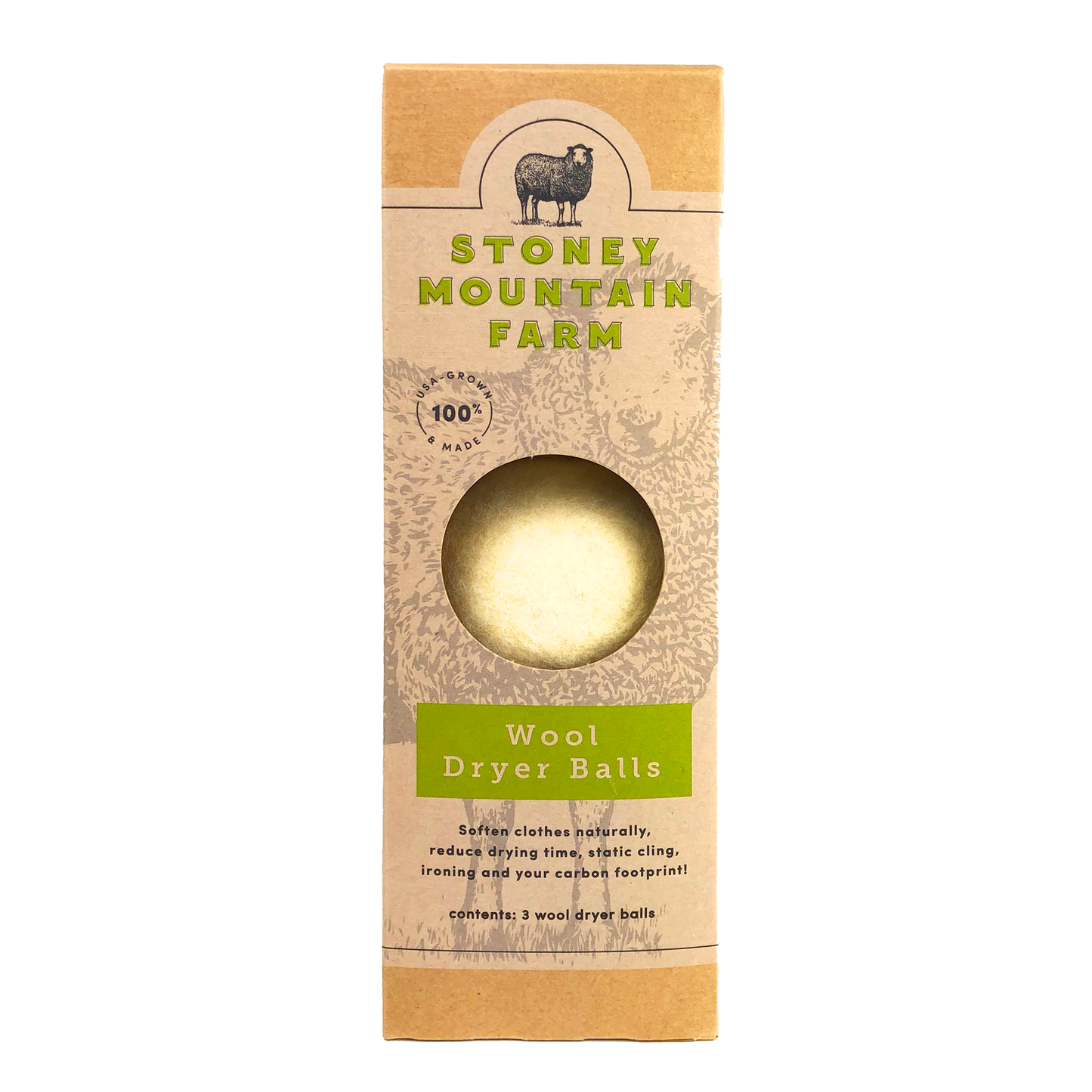 Stoney Mountain Wool Dryer Balls