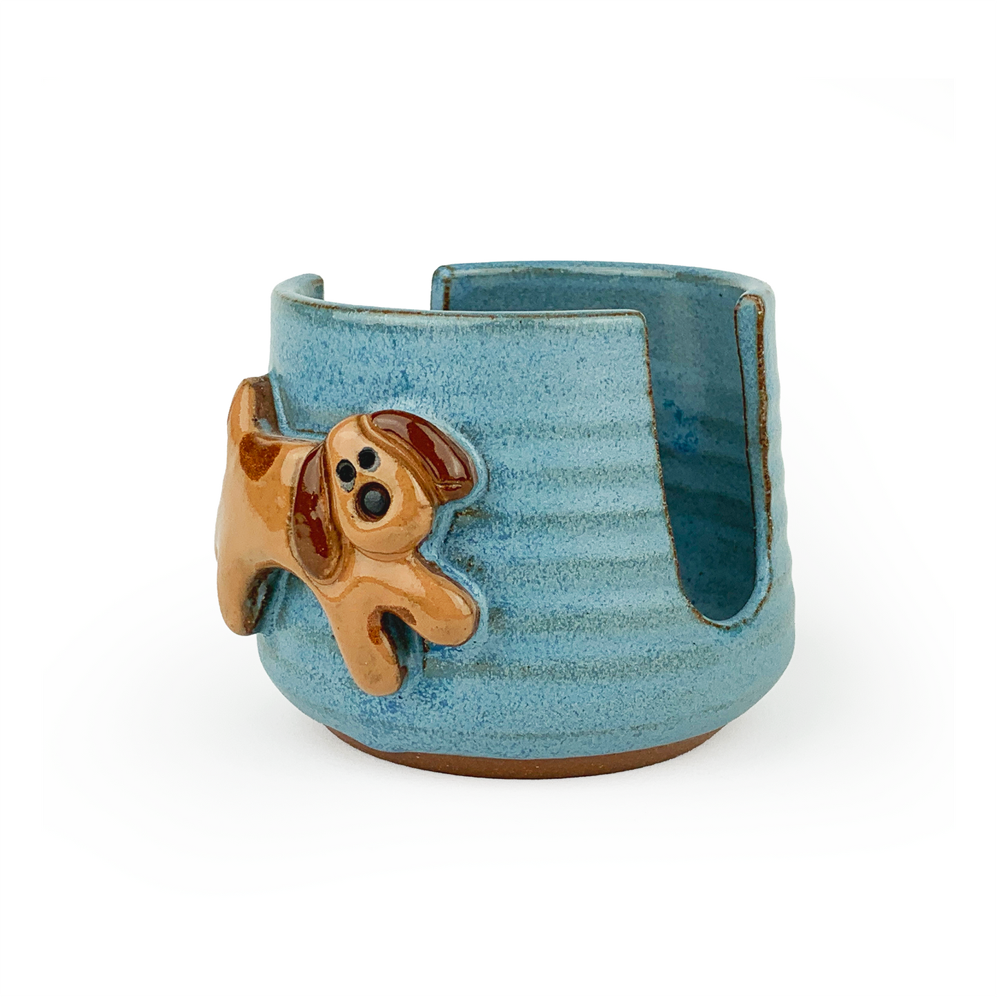 Mudworks Pottery Dog Sponge Holder