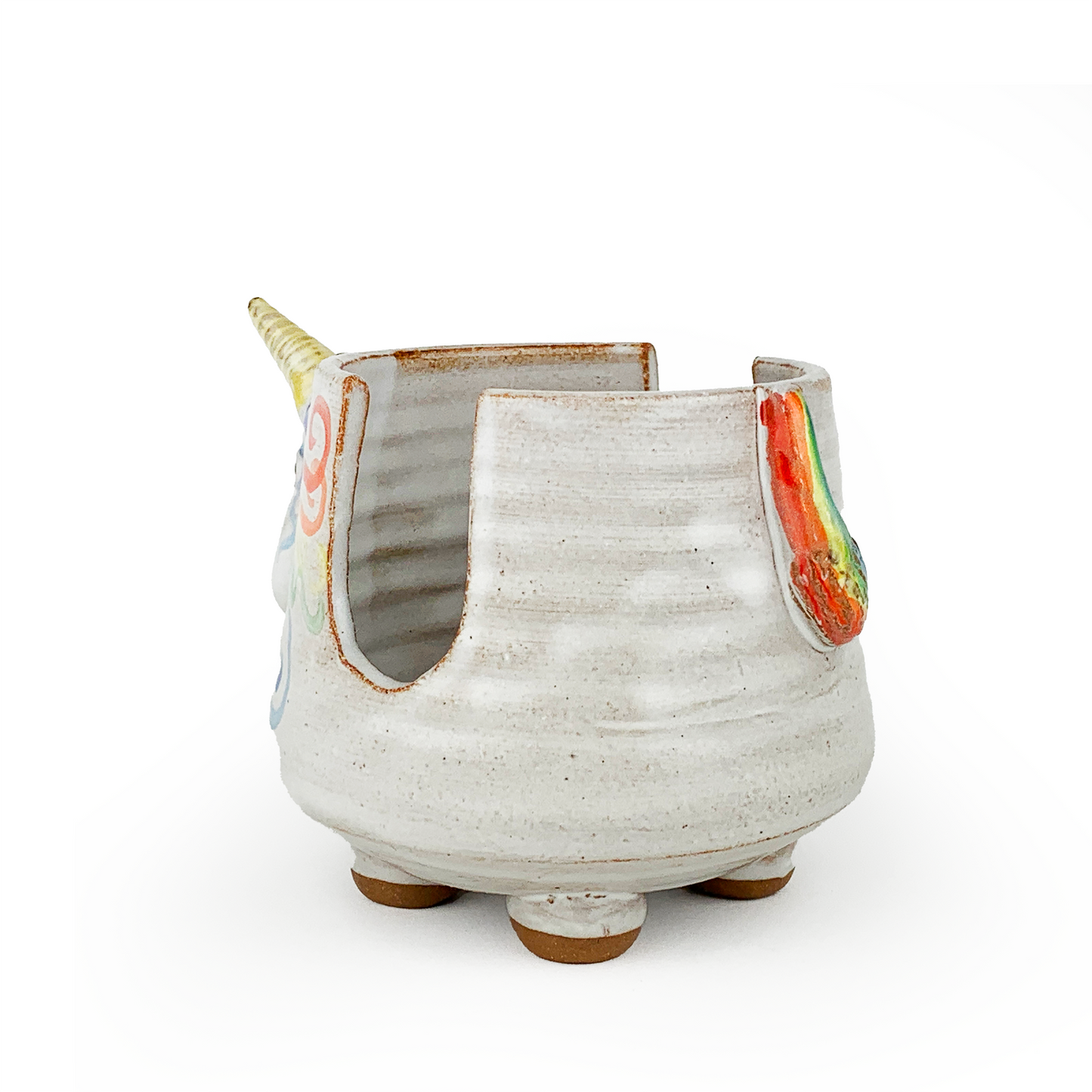 Mudworks Pottery Elwood Unicorn Sponge Holder
