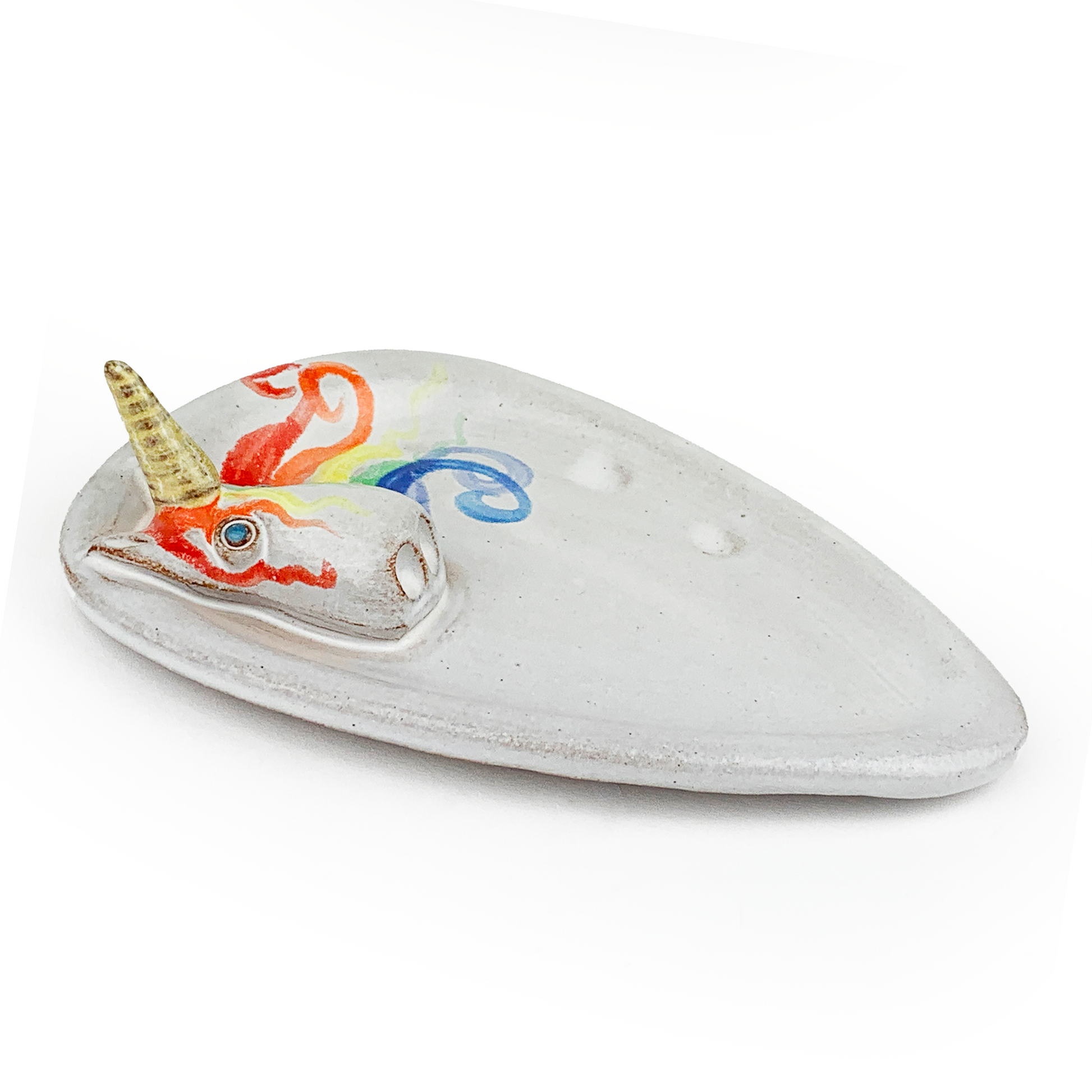 Mudworks Pottery Elwood Unicorn Spoon Rest