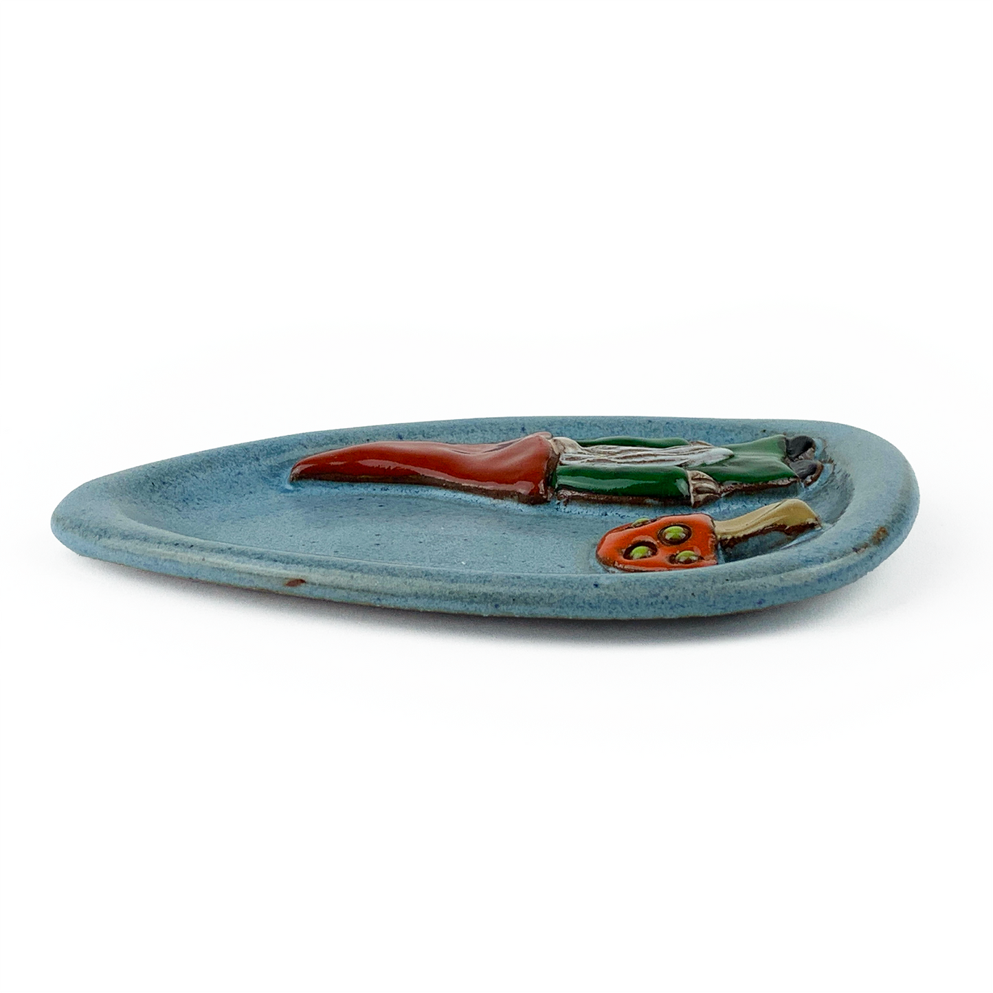 Mudworks Pottery Gnome Mushroom Spoon Rest