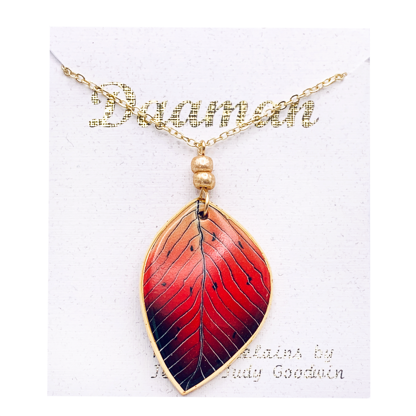 Fall Leaf Necklace