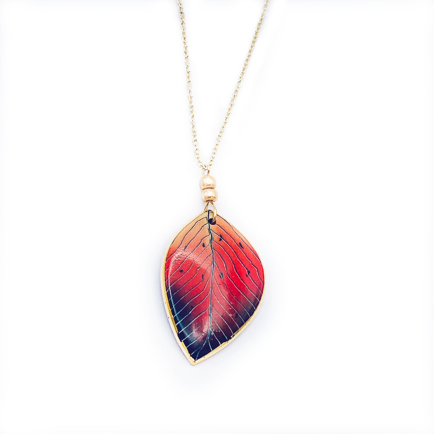 Fall Leaf Necklace
