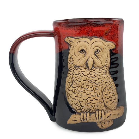 Always Azul Tankard Owl Red