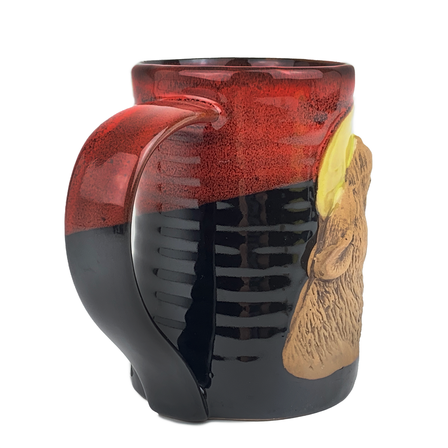 Always Azul Howling Wolf Tankard Red