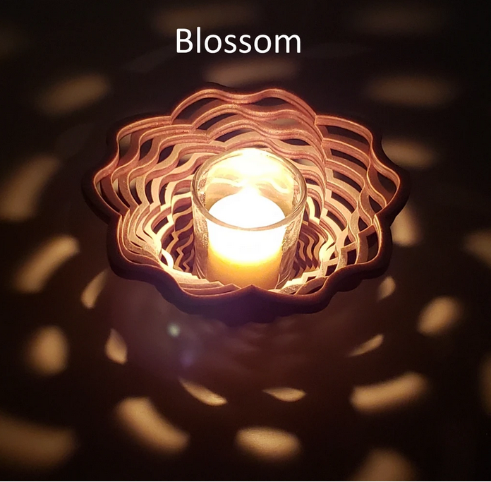 Baltic By Designs Votive (Blossom Pattern)