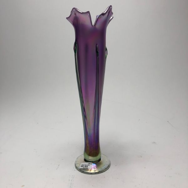 Callahan Mountain Flower Vase Purple, Iridized