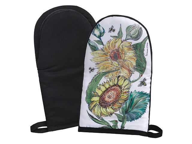 Clay Born Pottery & Textiles Oven Mitt Sunflower