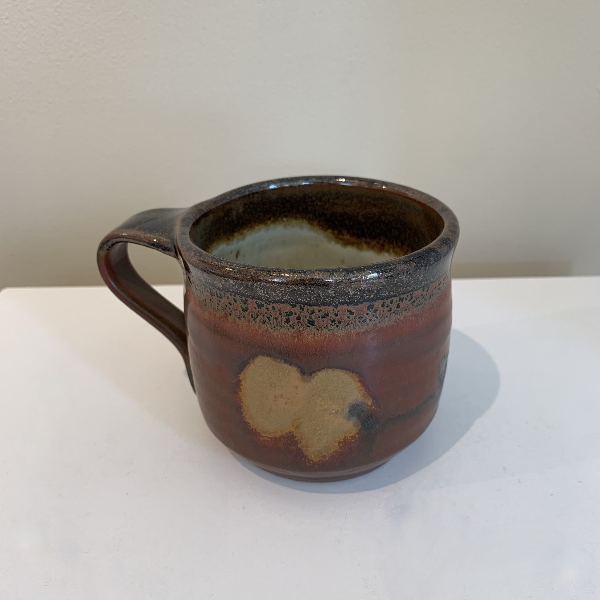 4" Mug Red and Black