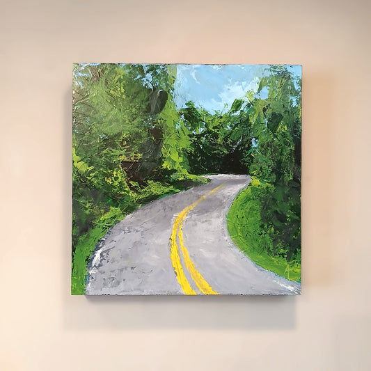 Aaron Fields "Pisgah" Painting