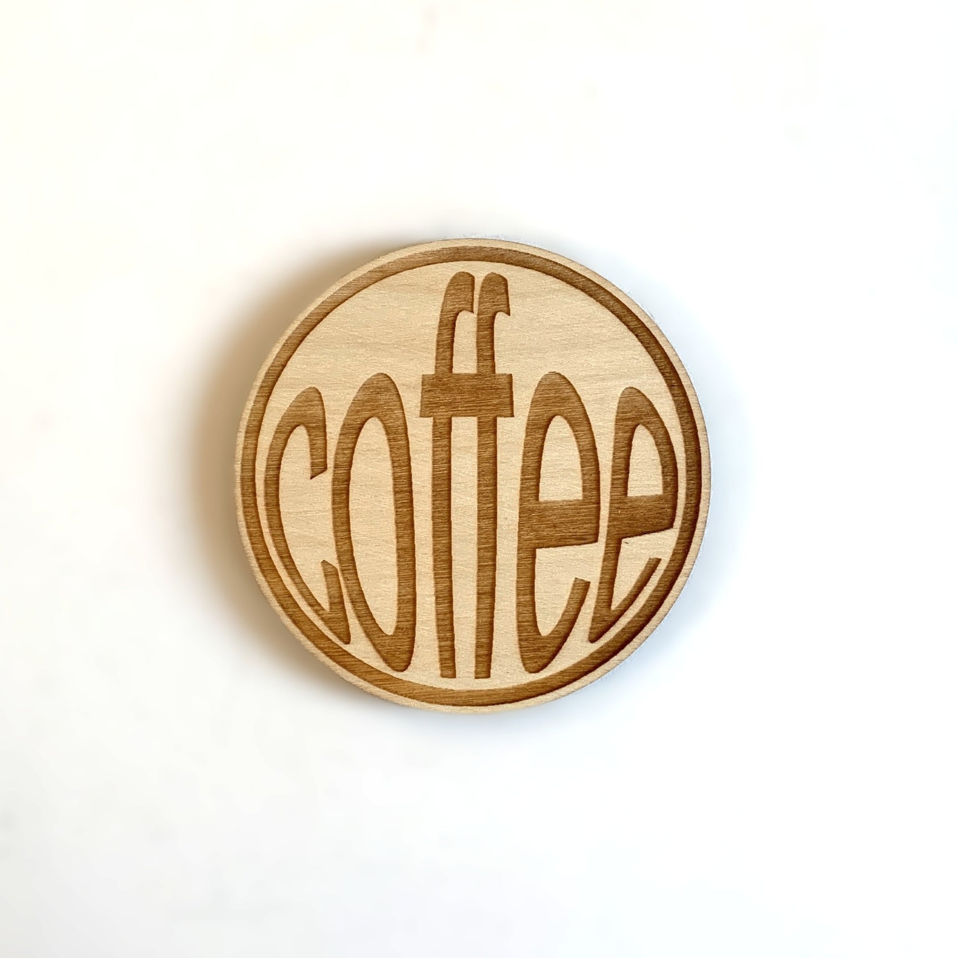 G3 Studios Wood Coaster, Coffee
