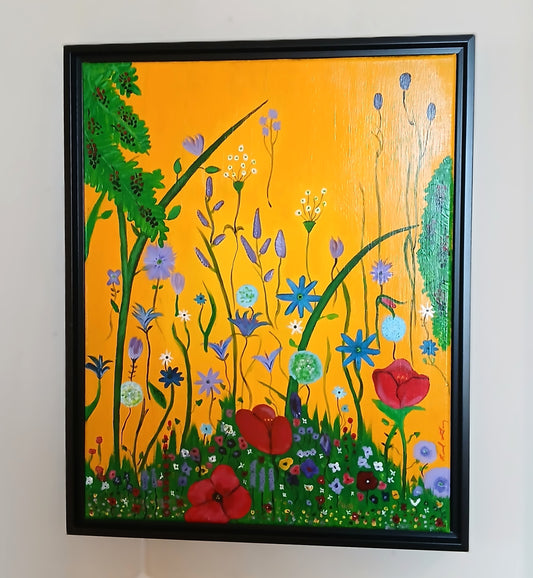 Randal Gary "Surface Popper Lure" Painting