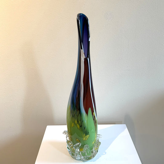 Sarah Garrard Flora Rainbow Longneck Vase
