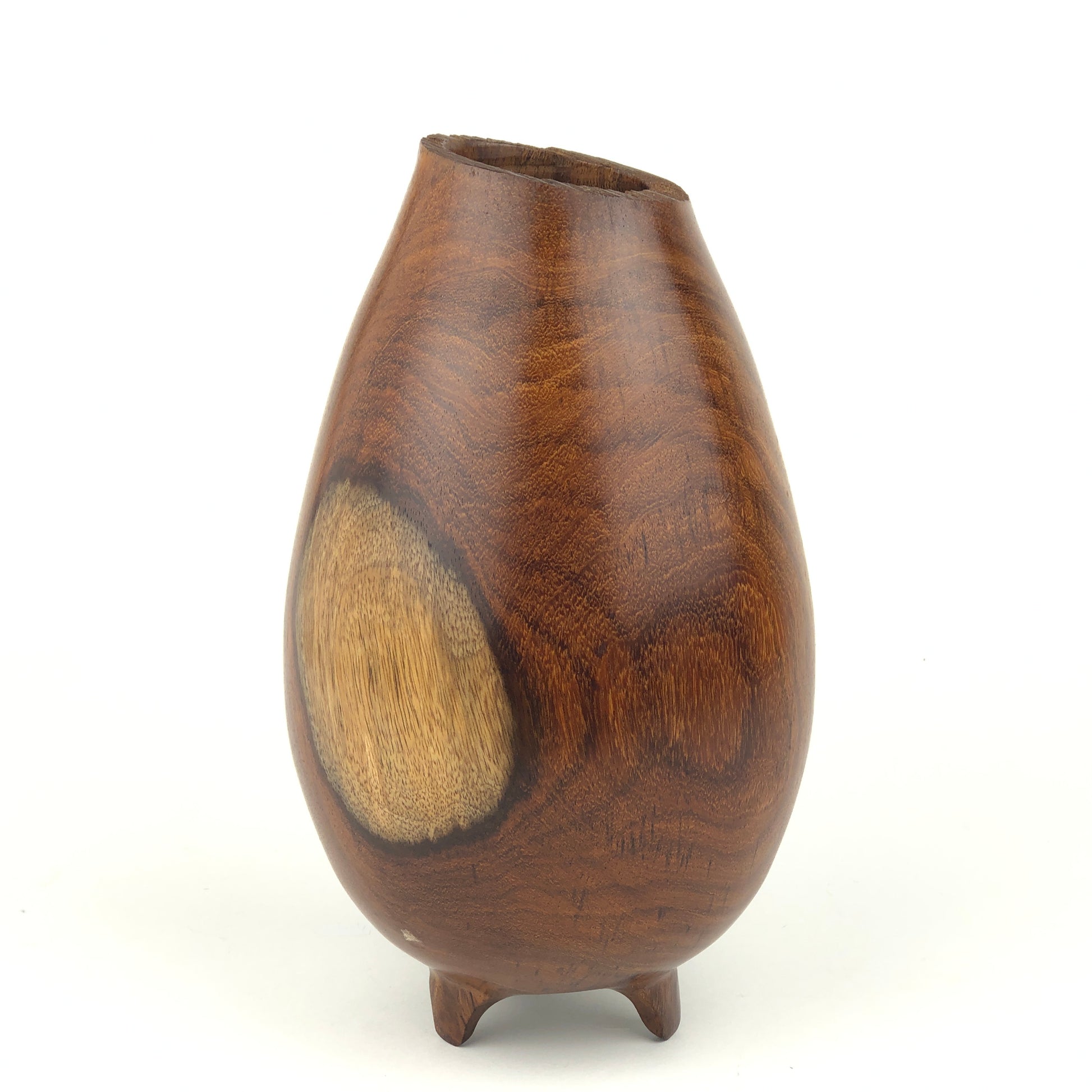 Bud Gray Rosewood Vase