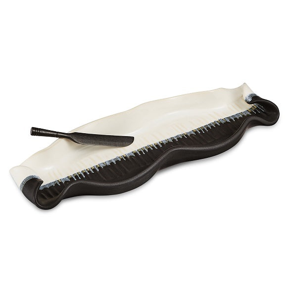 Baguette Tray (w/Rosewood Black & White