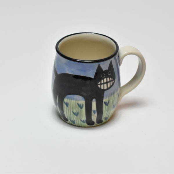 Mug, Cat Grinning