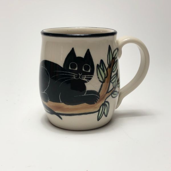 Mug, Cat Lying in Tree