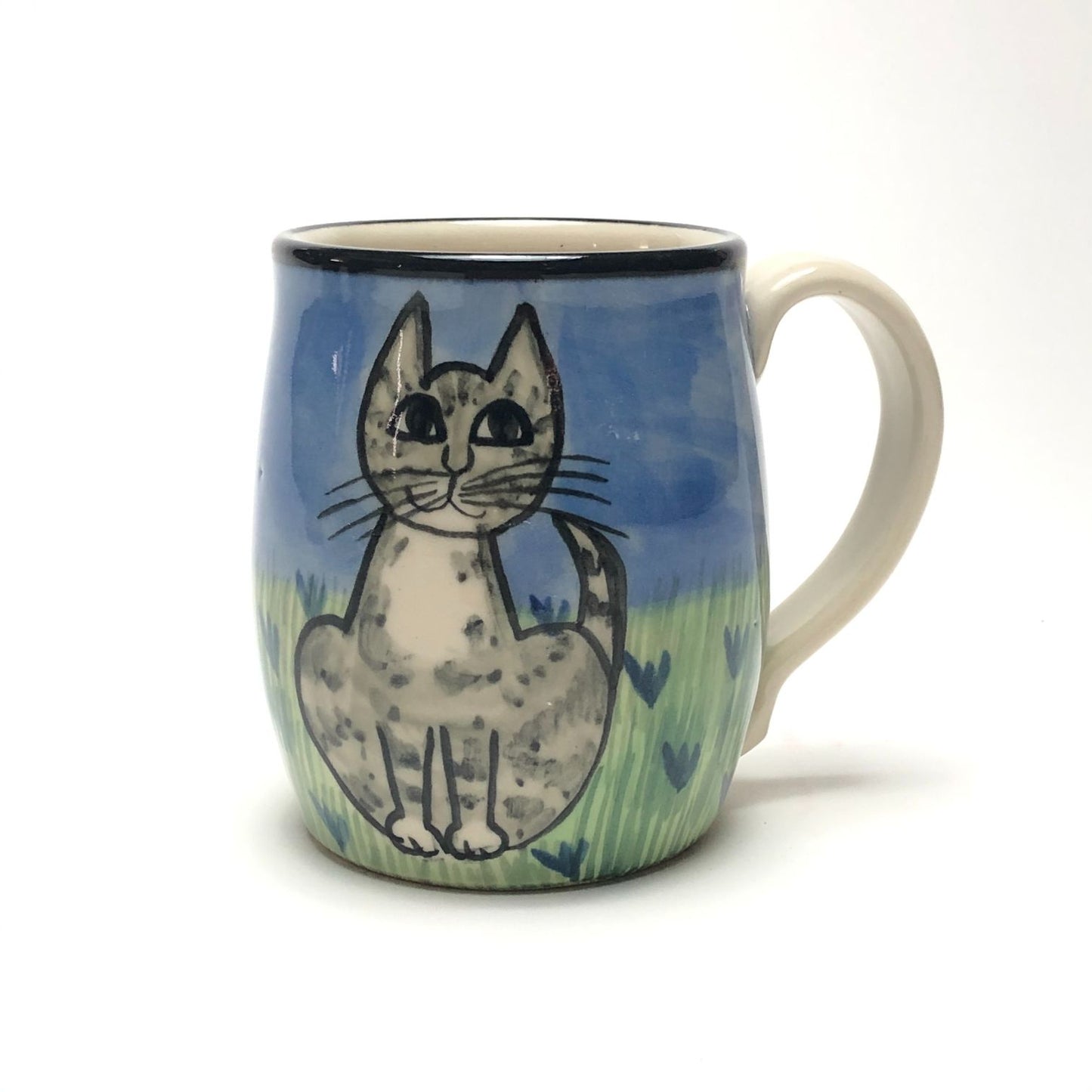 Mug, Cat Sitting Tabby