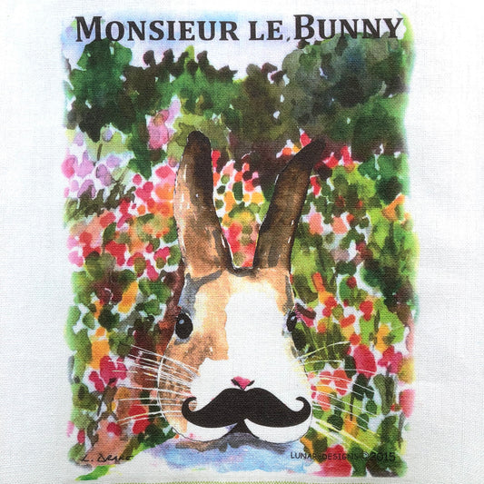 Lunar Designs Kitchen Towel #236 Bunny