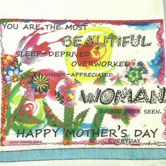 Lunar Designs Kitchen Towel #239 "Mother's Day"