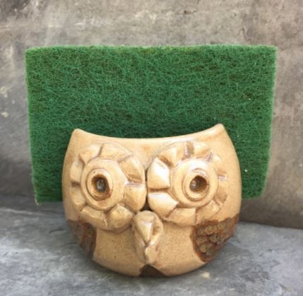 Sponge Holder Owl