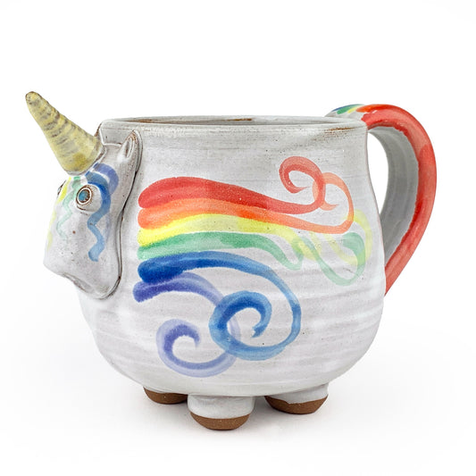 Mudworks Pottery Elwood the Unicorn Mug