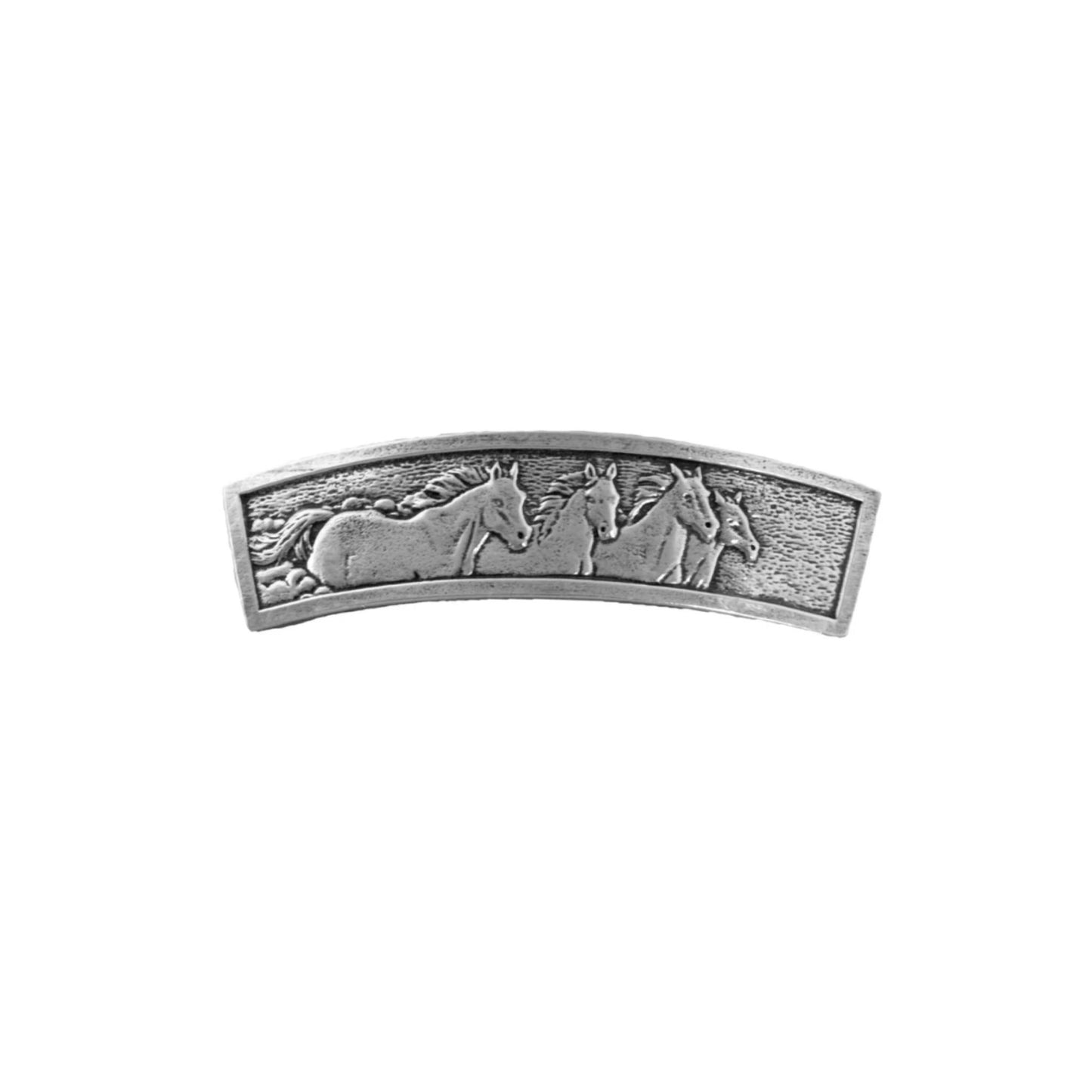 Oberon Design Horses Barrette