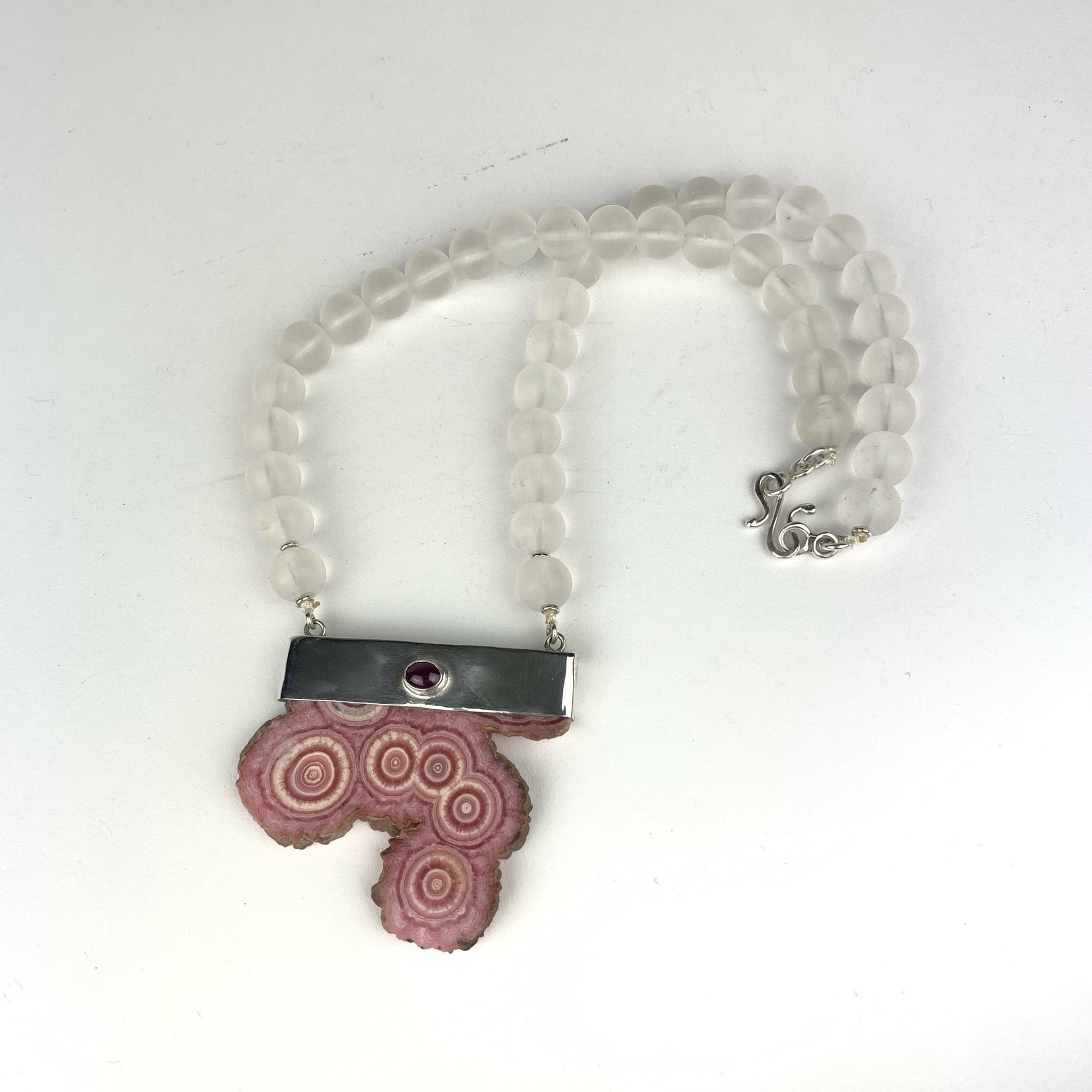 Katherine Palmer Rhodacrosite Necklace