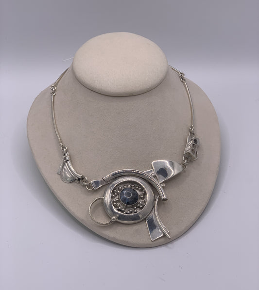 Katherine Palmer Spectrolite Geometric Necklace