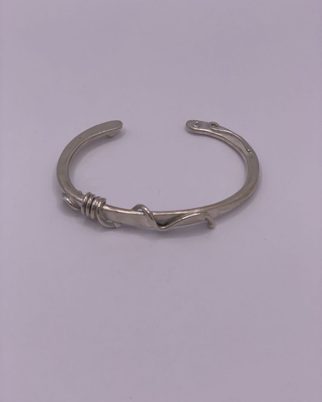 Katherine Palmer Sterling Silver Wrap Bracelet