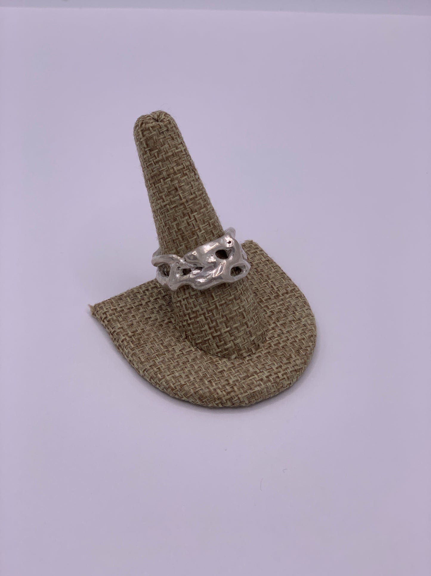 Katherine Palmer Sterling Silver "Open Band" Ring