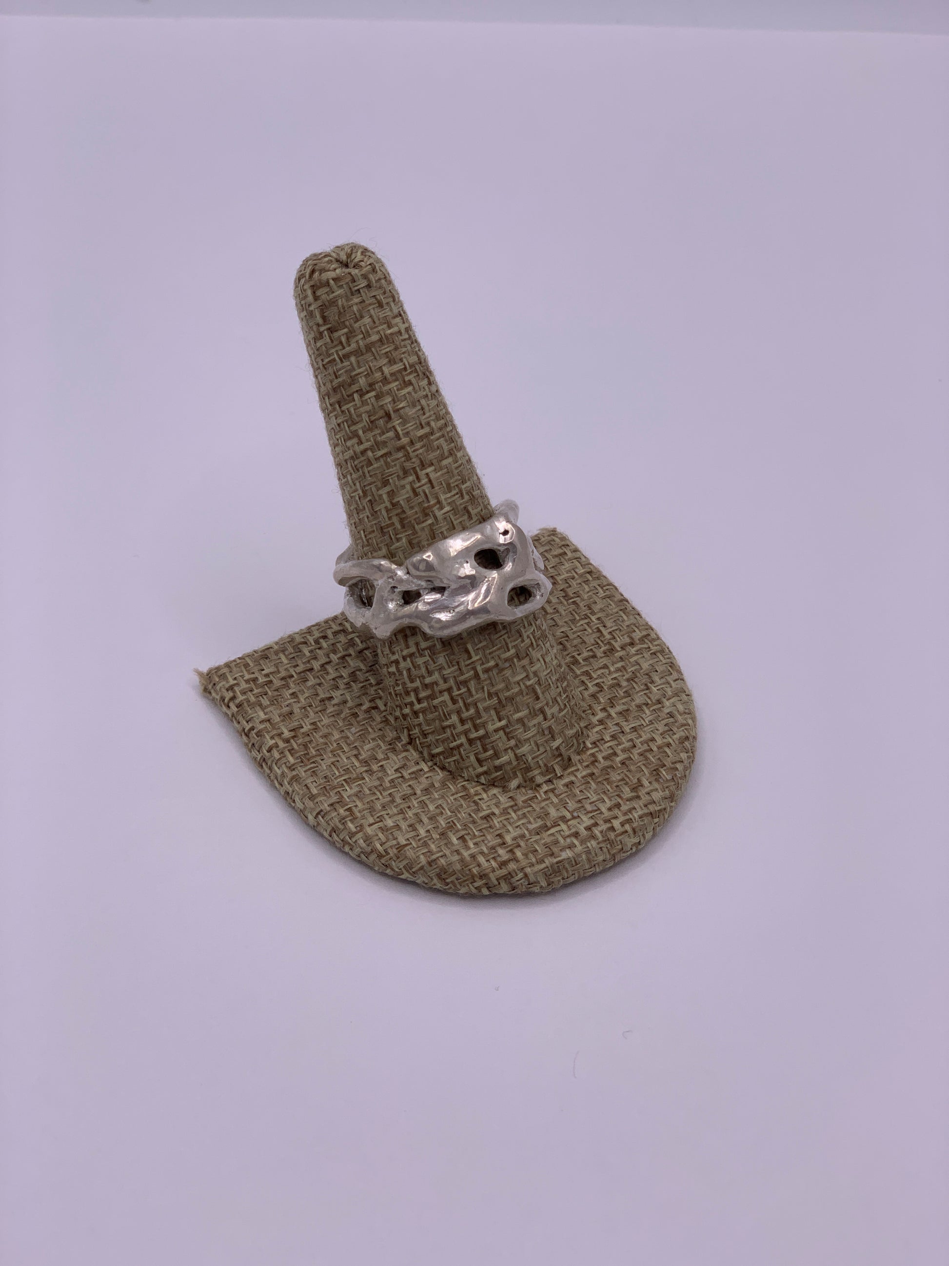 Katherine Palmer Sterling Silver "Open Band" Ring