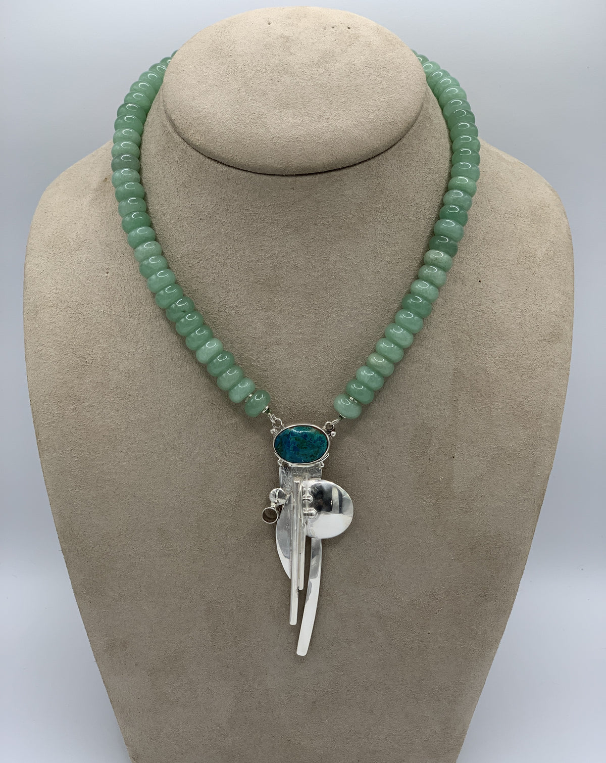 Katherine Palmer Chrysacolla Necklace