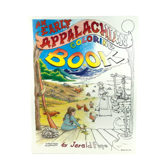 Early Appalachian Coloring Book by Jerald Pope