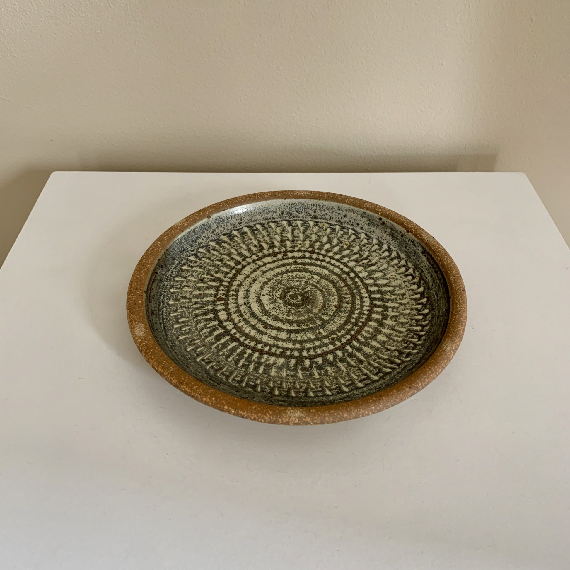 John Ransmeier 7.5" Dessert Plate (Chattering Glaze)