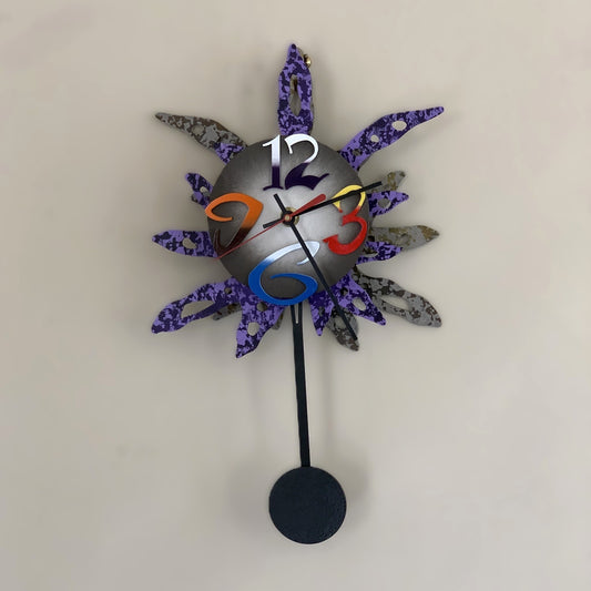 David Scherer "Flower 16" Wall Clock