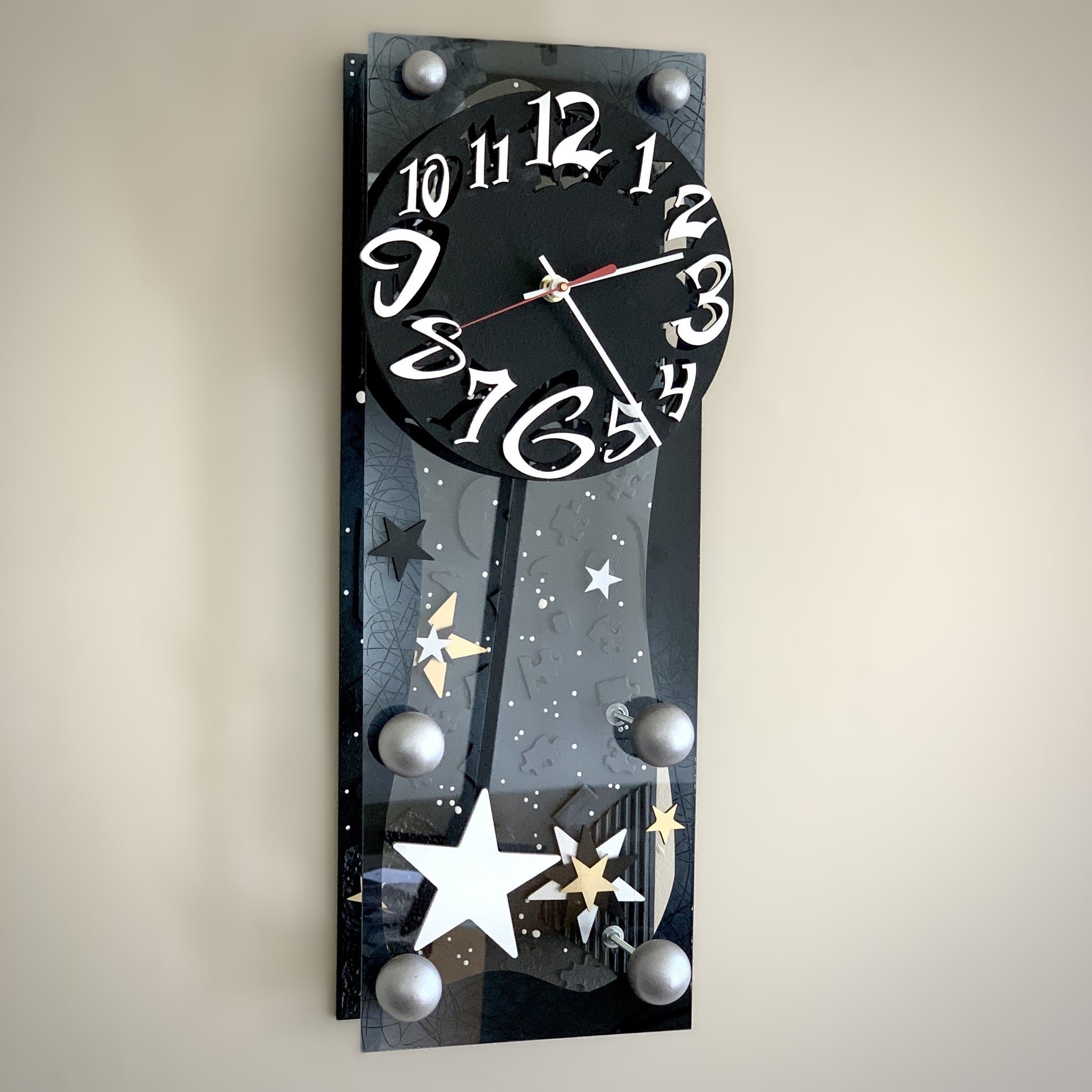 David Scherer "Star Box" Wall Clock