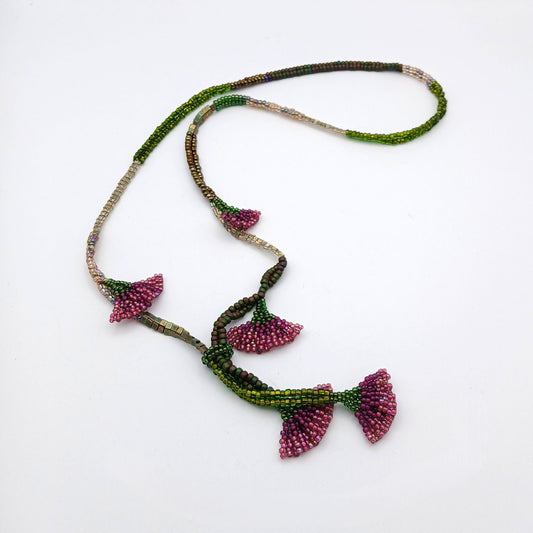 Vita Schneider Beaded Necklace, Clover (Small)