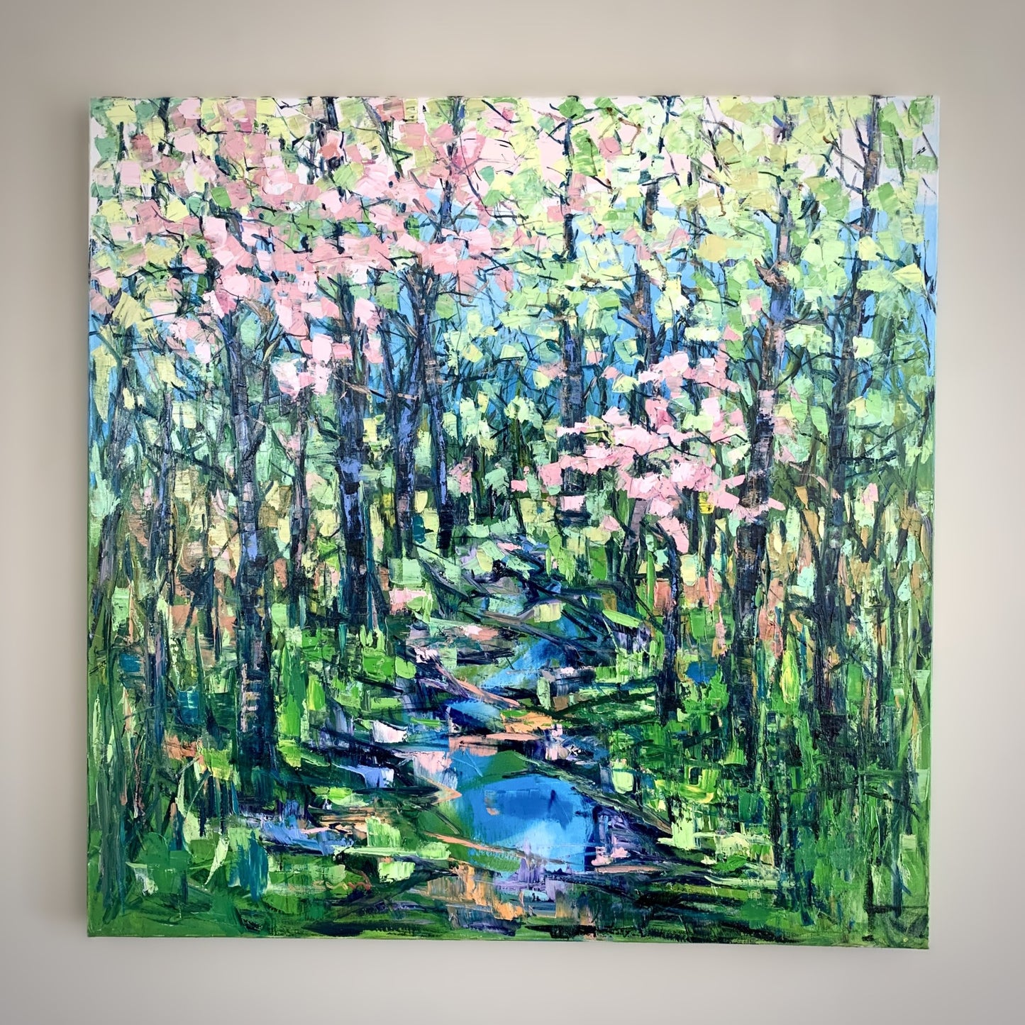 Sun Sohovich "Spring Dance" Oil Painting