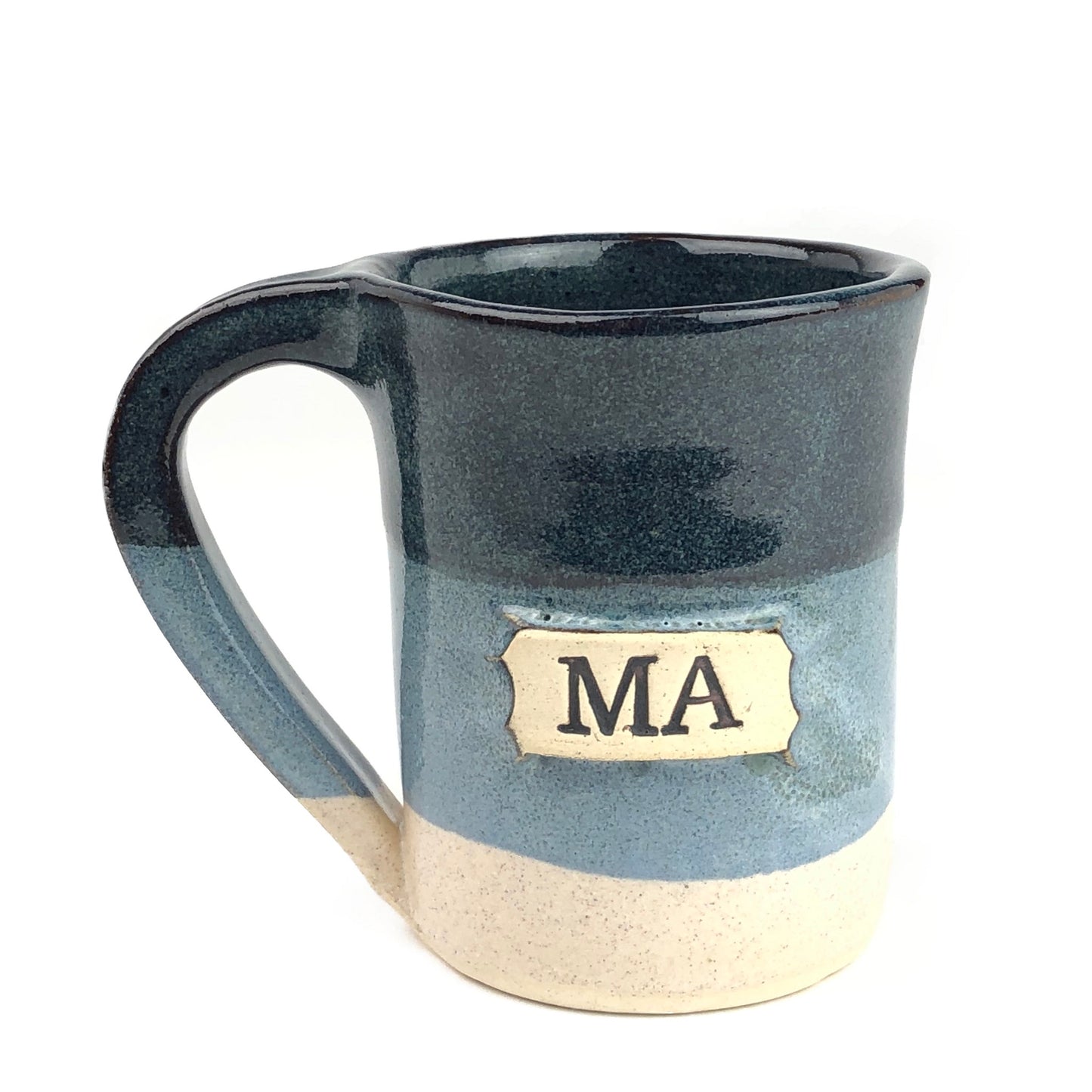 MAMAW Cup Mug Stegall Handcrafted Art Pottery Stoneware Signed Glazed