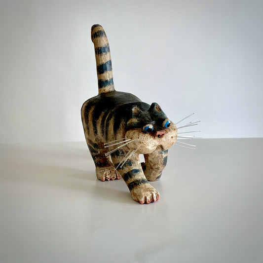 Robert Stebleton “Curly” Cat Sculpture