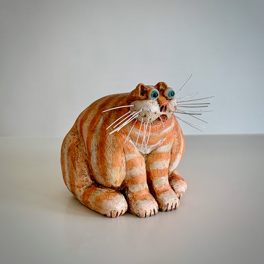 Robert Stebleton “Rusty” Cat Sculpture