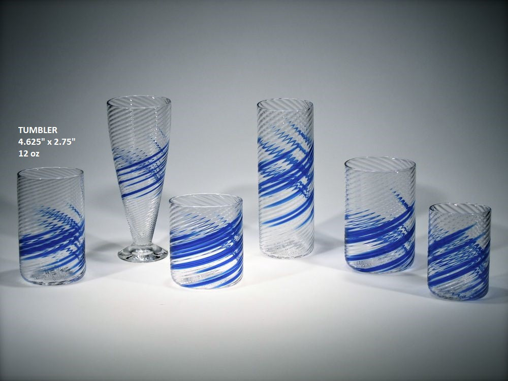 Tom Stoenner Tumbler (Blue Swirl)