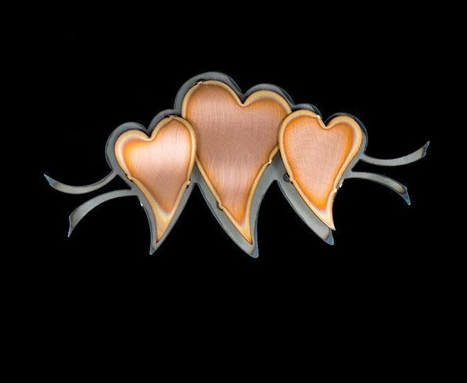 Studio G7 Copper 3 Heart Family