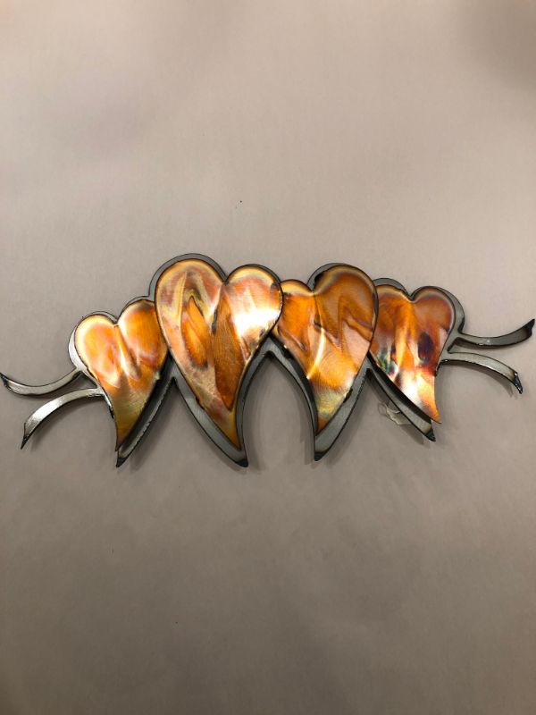 Studio G7 Torched Copper 3 Heart Family