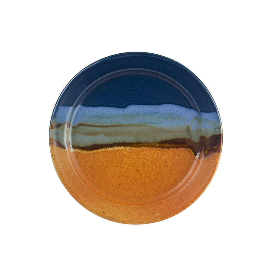 Sunset Canyon Pottery Salad Plate Earth & Sky