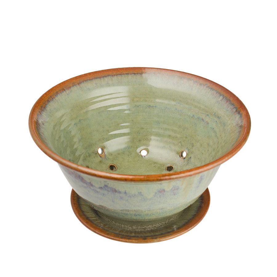 Sunset Canyon Berry Bowl w/Tray Luna Verde