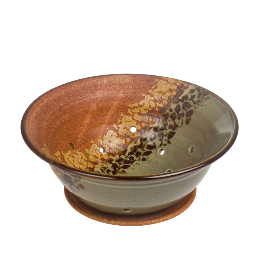 Sunset Canyon Berry Bowl w/Tray Safari