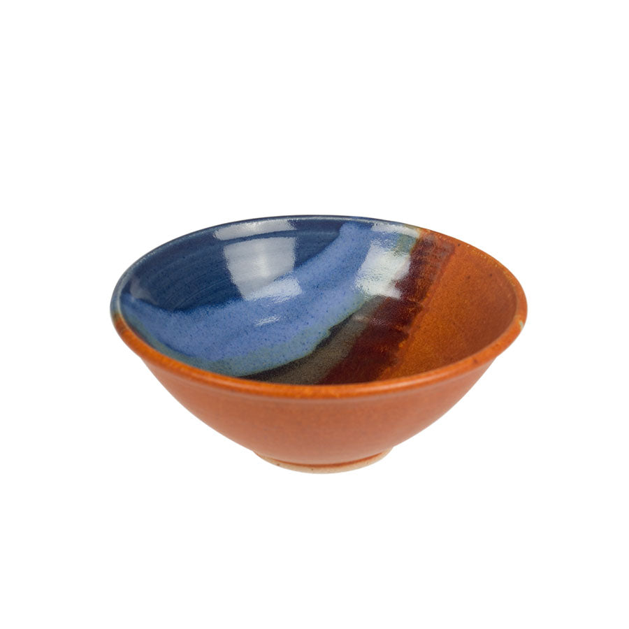 Sunset Canyon Pottery Dessert Bowl Earth & Sky